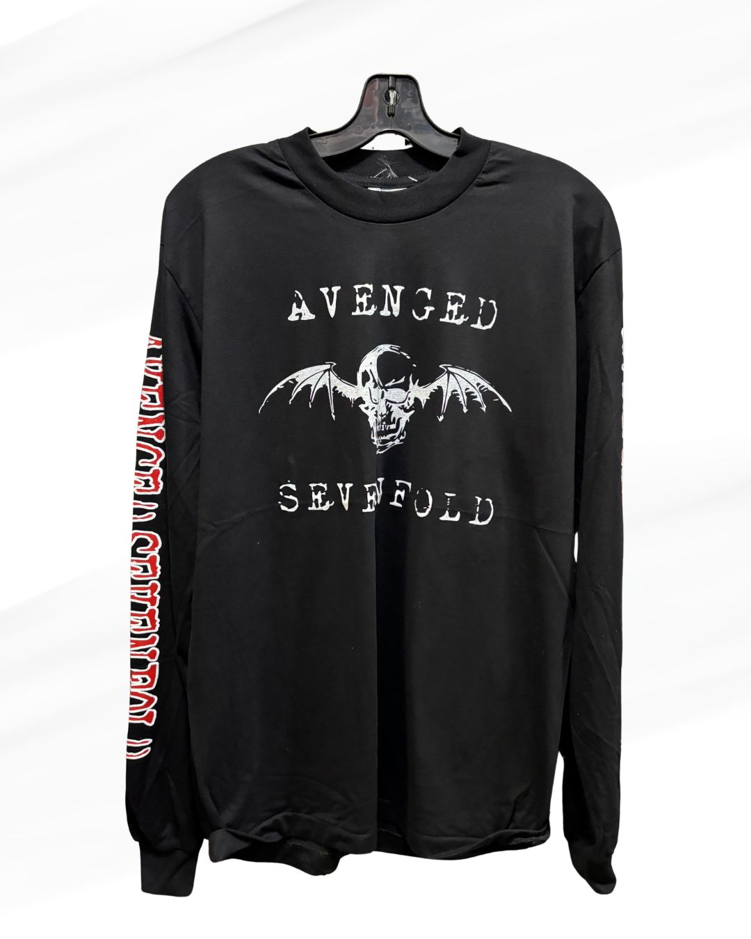 Avenged Sevenfold Logo Longsleeve Shirt, Size: Medium