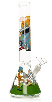 #REG212 - 15" Bong Of The Living Dead Beaker