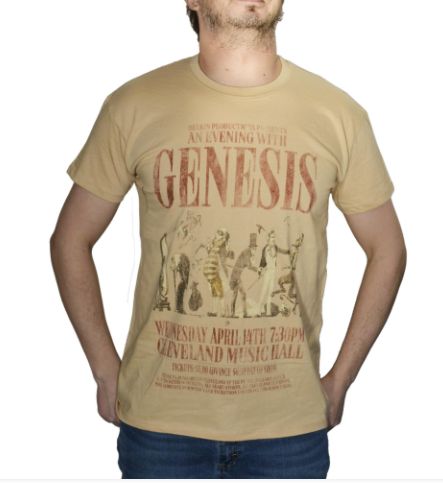 Genesis - An Evening With - T-Shirt, Size: Medium