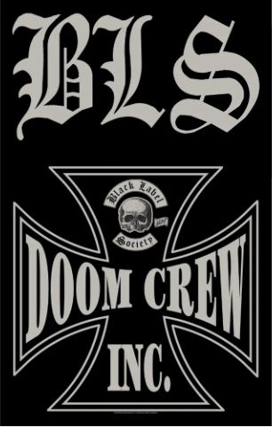 Black Label Society - Doom Crew - Premium Flag