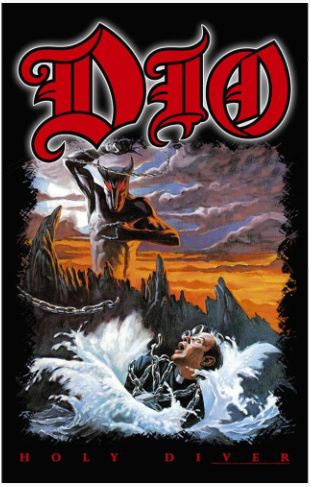 Dio - Holy Diver - Premium Flag