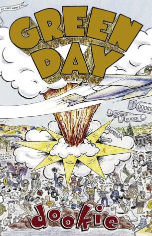 Green Day - Dookie - Premium Flag