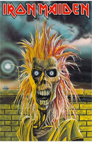 Iron Maiden - 1st Album - Premium Flag