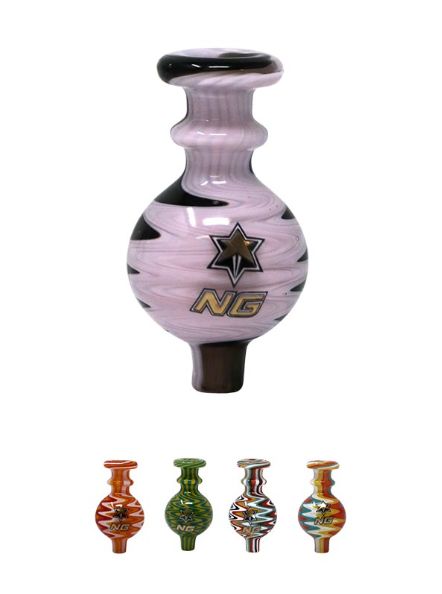 Nice Glass - Switchback Bubble Carb Cap, Colour: #1