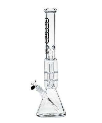 P016 - Preemo 19" Double Perc Beaker