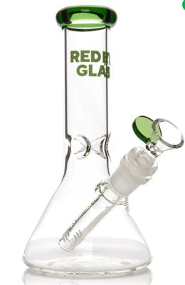 8" Red Eye Glass Beaker Base