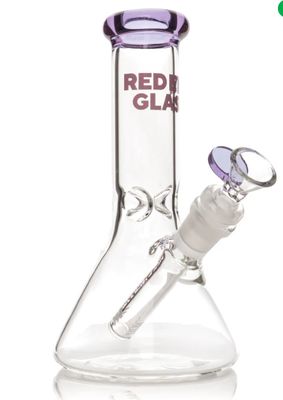8" Red Eye Glass Beaker Base