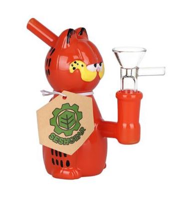 4.5" Lasagna Lovin' Cat Water Pipe