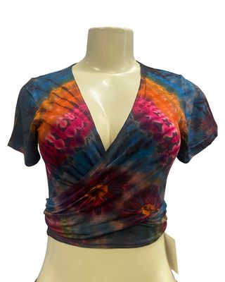 Bolero Vest Top w/ Short Sleeves
