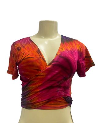 Bolero Vest Top w/ Short Sleeves