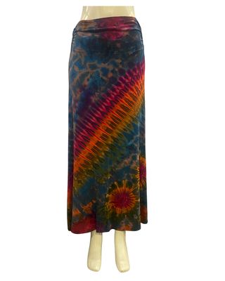 Long Tie-Dye Skirt