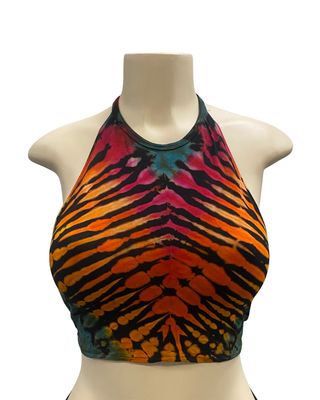Tie-Dye Halter Top