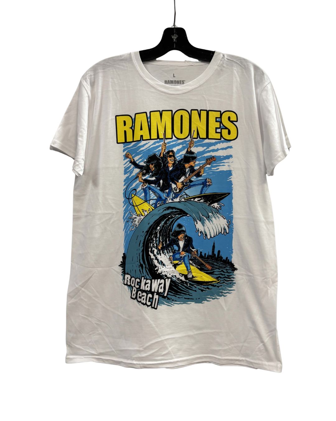 Ramones - Rockaway Beach - T-Shirt, Size: Medium