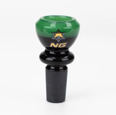 Nice Glass - Black &amp; Colour Cup Bowl