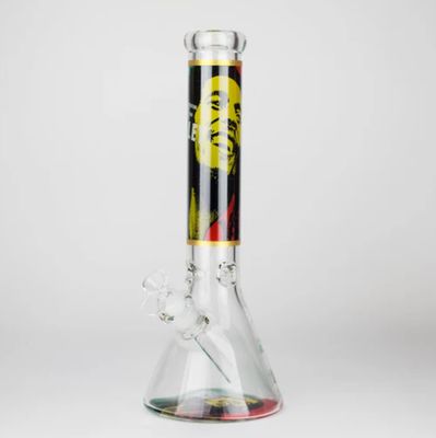 14" Bob Marley 7mm Beaker Bong