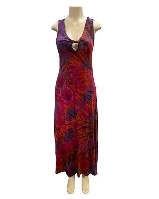 Tank Twist Maxi Tie Dye Dress