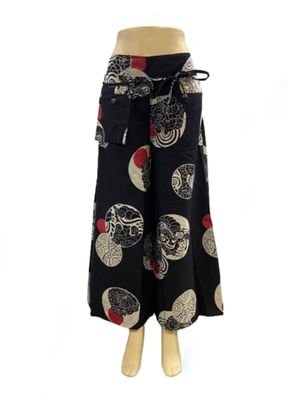 Wide Leg Harem Pant w/ Pocket