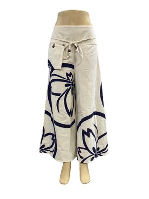 Wide Leg Harem Pant w/ Pocket