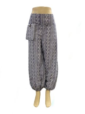 Cinched Leg Harem Pant w/ Pocket