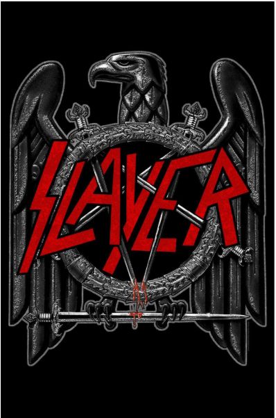 Slayer - Black Eagle - Premium Flag
