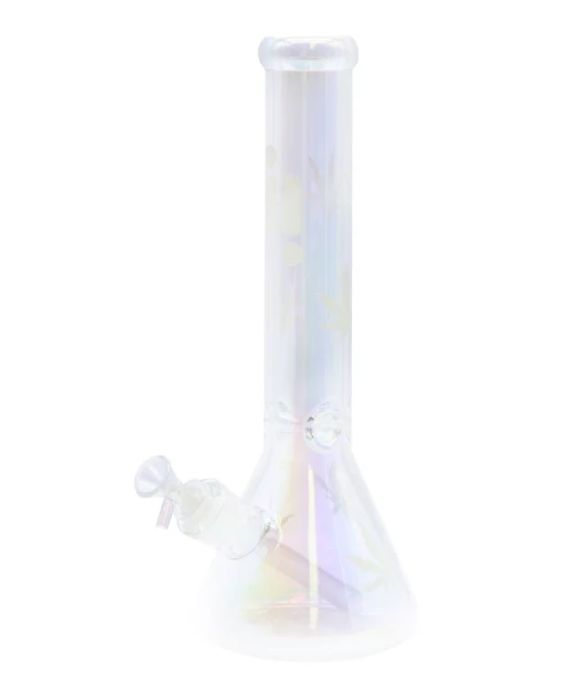 14" Infyniti Beaker w/ Chrome Leaf Finish