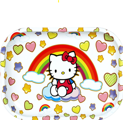 Hello Kitty 7" x 5.5" Rolling Tray
