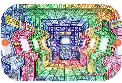 Arcade Madness Rolling Tray 11" x 7"