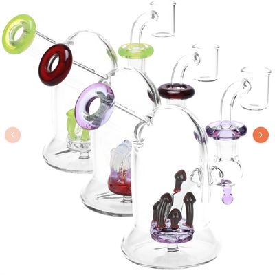5" Pulsar Bioluminescence Shroom Perc Rig