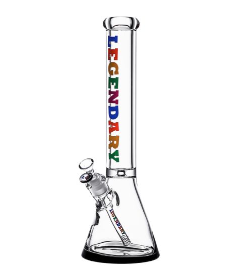 16" Legendary Rainbow Beaker, Colour: Black