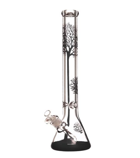 18" 9mm Marley Tree Bong, Colour: Black
