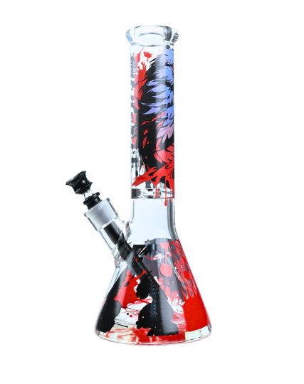 14" 9mm Castleworks Raven Beaker Bong