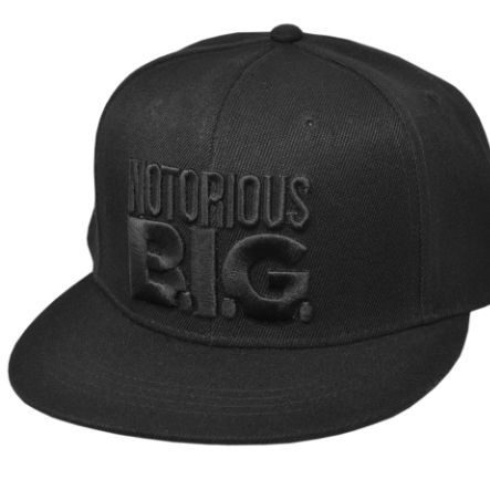 Notorious BIG 3D Embroidered Logo Cap
