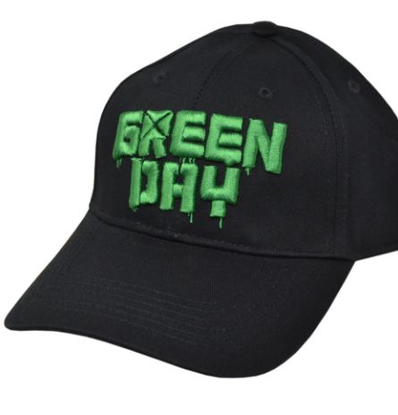 Green Day Dripping Logo Cap