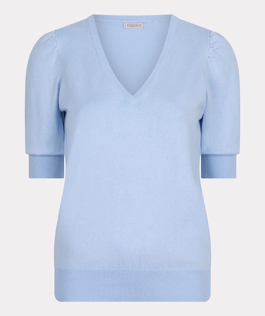 Esqualo Sweater v-neck basic knit