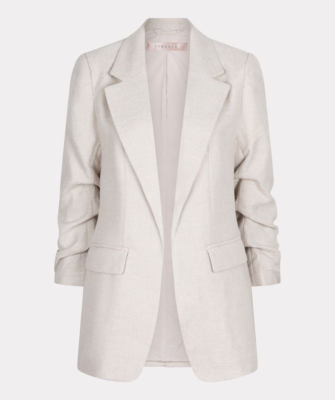 Esqualo blazer linnen look