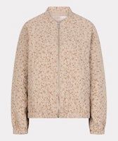 Esqualo bomber jacket flower  W251-19510