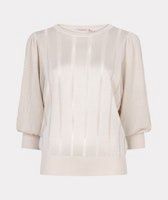 Esqualo sweater puffsleeves   W251-31503