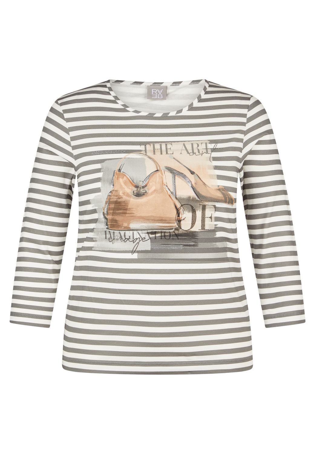 Rabe shirt streep    W252-121355