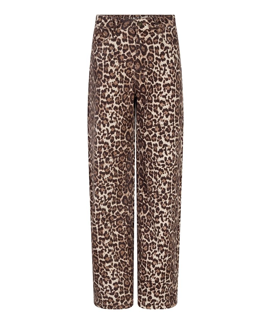 Esqualo broek leopard V261-12001