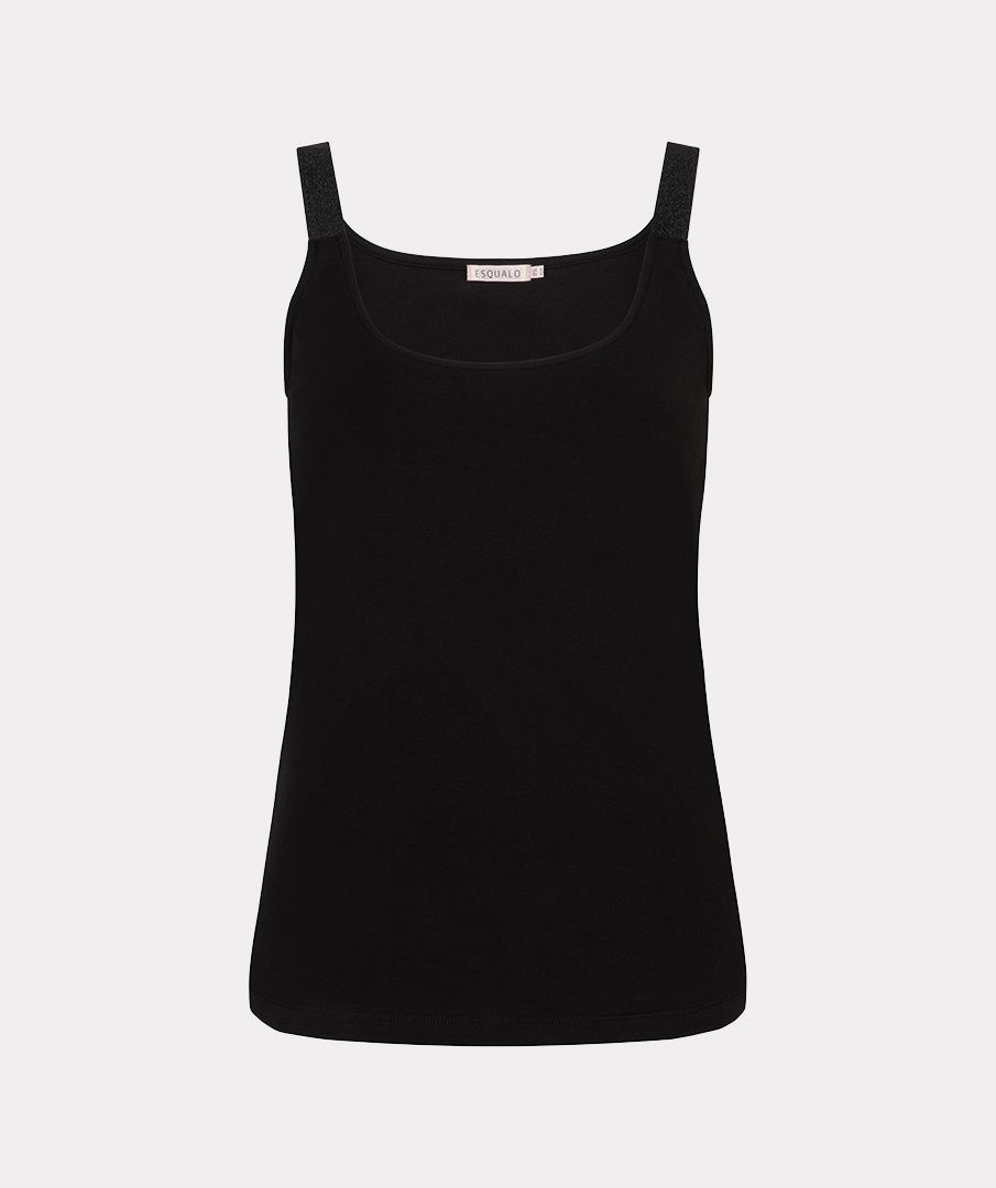 Esqualo singlet lurex straps V262-30215