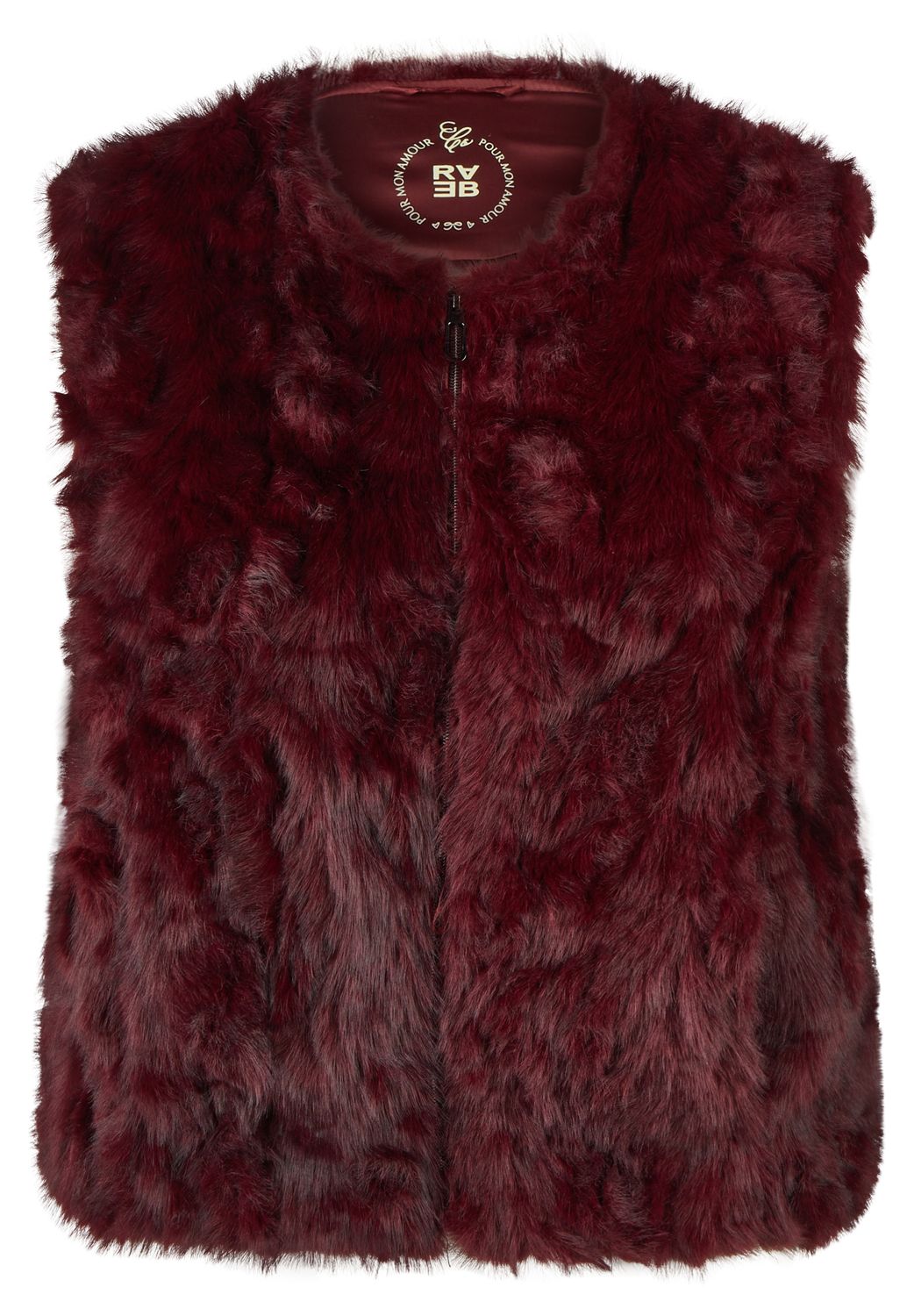 Rabe imitatiebont gilet – 114872