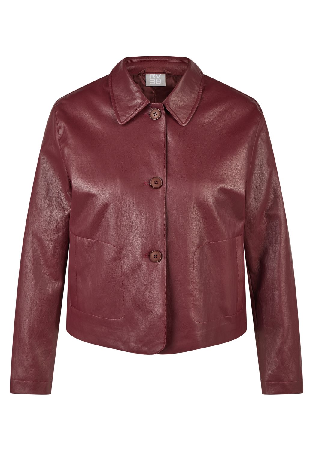 Rabe imitatie leren jasje merlot – 114021