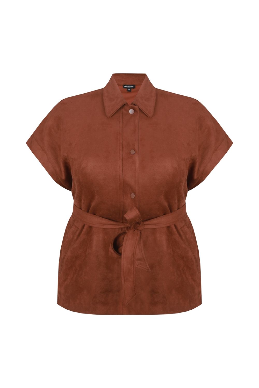 Exxcellent Lucinda Gilet Burnt Henna 26NQE01