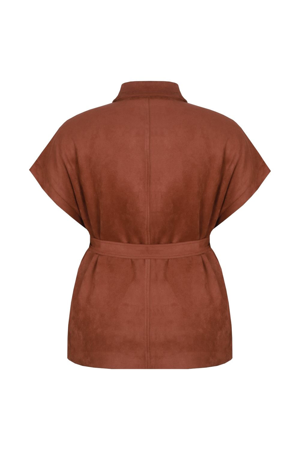 Exxcellent Lucinda Gilet Burnt Henna 26NQE01