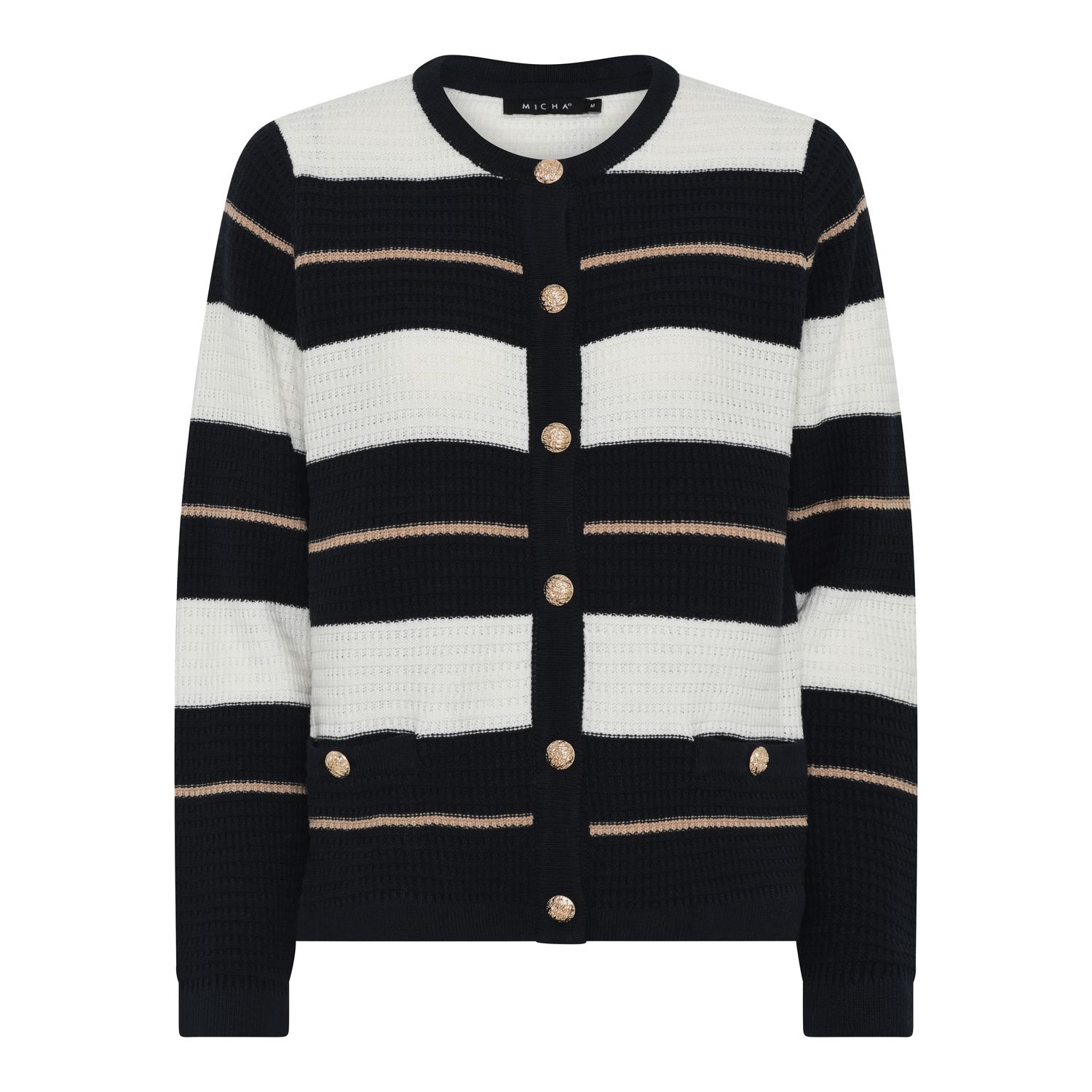 Micha vest offwhite/navy | 145 205