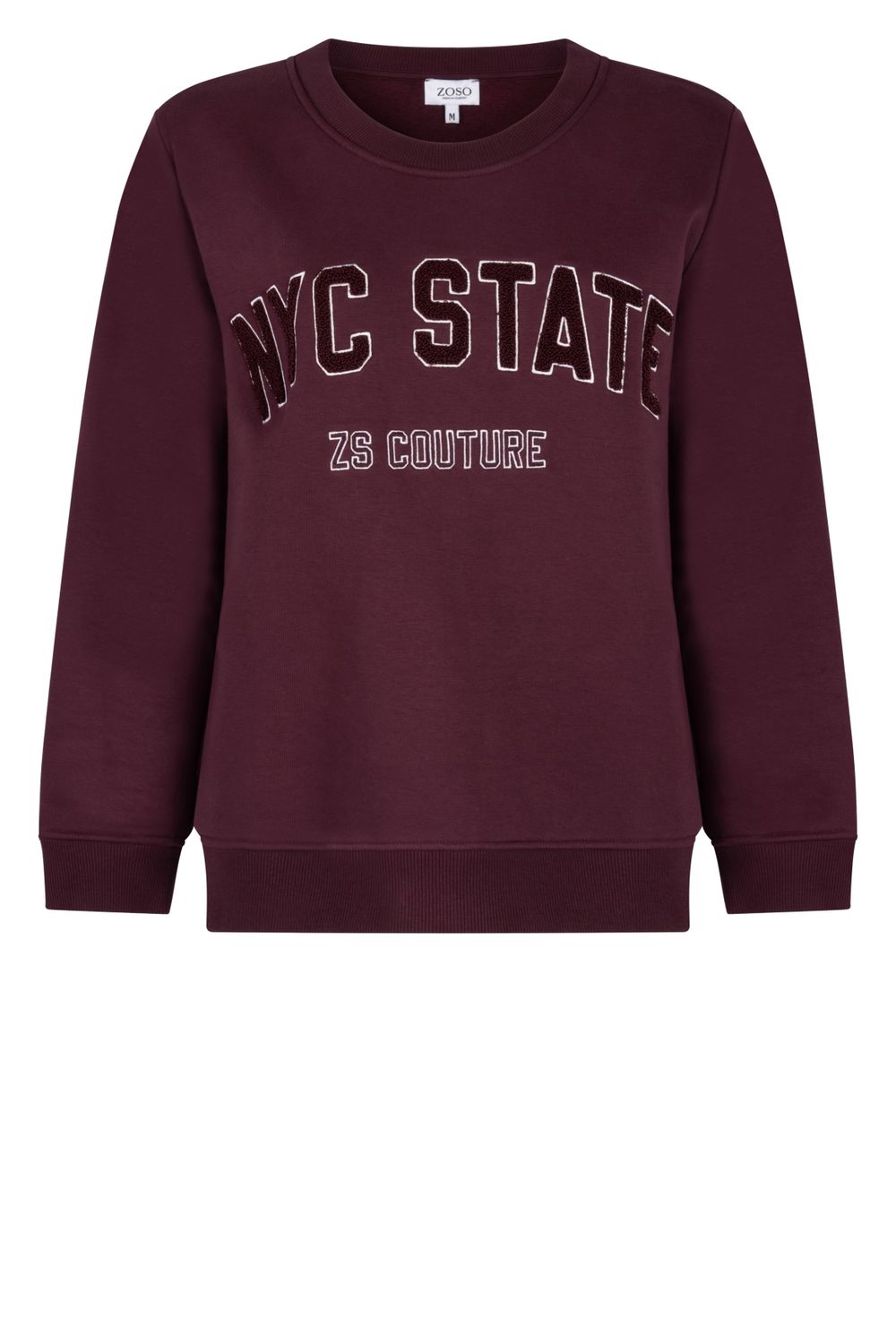 Zoso Lauren Sweater – Bordeaux
