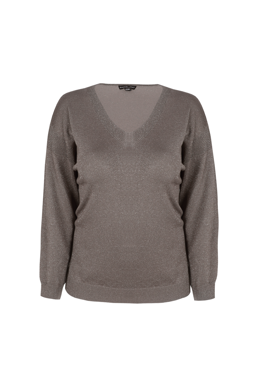 Exxcellent Kirsten knit pullover – Bronze | 26WJE01