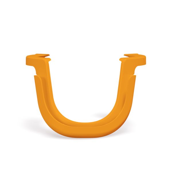 Eticlip-Orange – 6 Clips + 8 Blanko-Etiketten