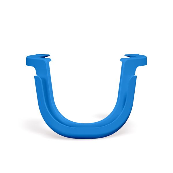 Eticlip-Blau – 6 Clips + 8 Blanko-Etiketten