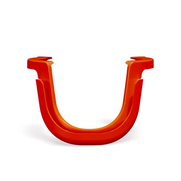 Eticlip-Rot – 6 Clips + 8 Blanko-Etiketten